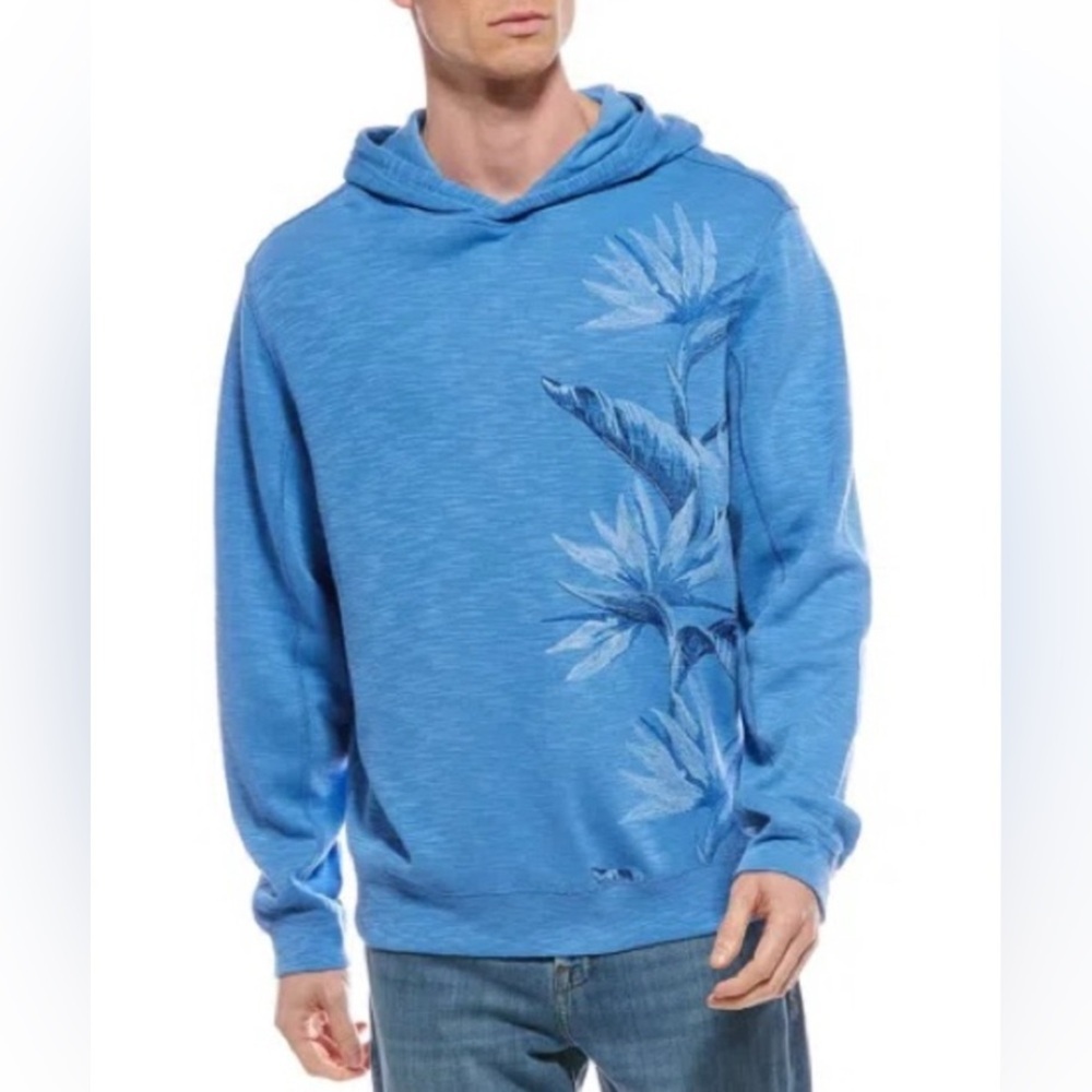 NWT Tommy Bahama Men's Tobago Bay Paradise Pullover Hoodie Sweatshirt XXL